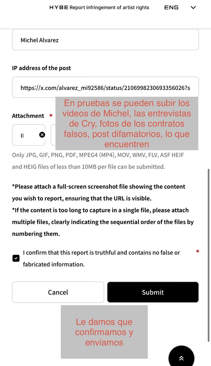 Cinderlgh's tweet photo. Podemos apoyar reportando la situación con Hybe porque al utilizar el nombre de la empresa, de BTS y Santos Bravos con contratos falsos es ilegal.
Aquí pequeños pasos para hacerlo
PÁGINA PARA REPORTAR:
https://t.co/gAJfeRpTD8 https://t.co/c0qrZBSpI1