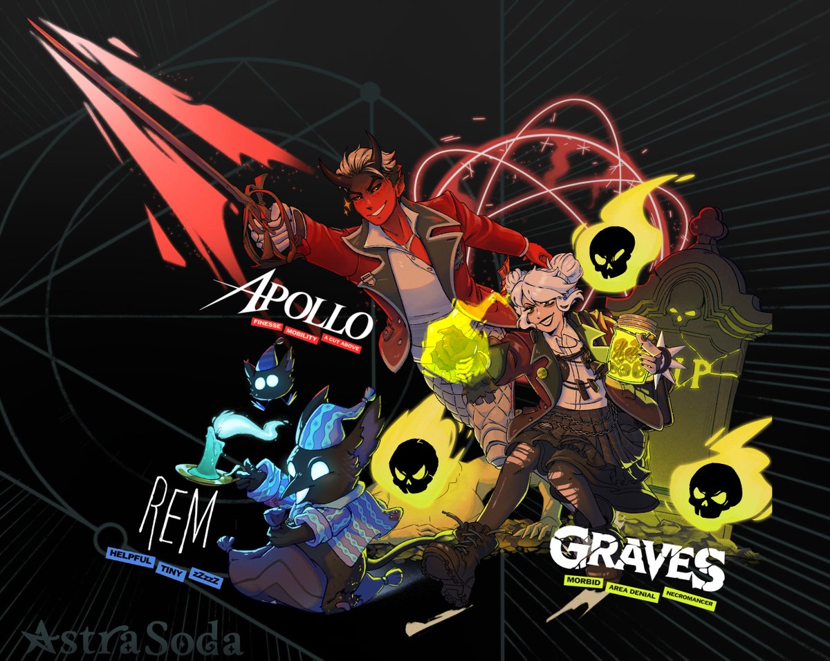 AstraSoda's tweet photo. with Rem :D #deadlock (PC wallpaper version in 🧵) https://t.co/VnQG9o70ay