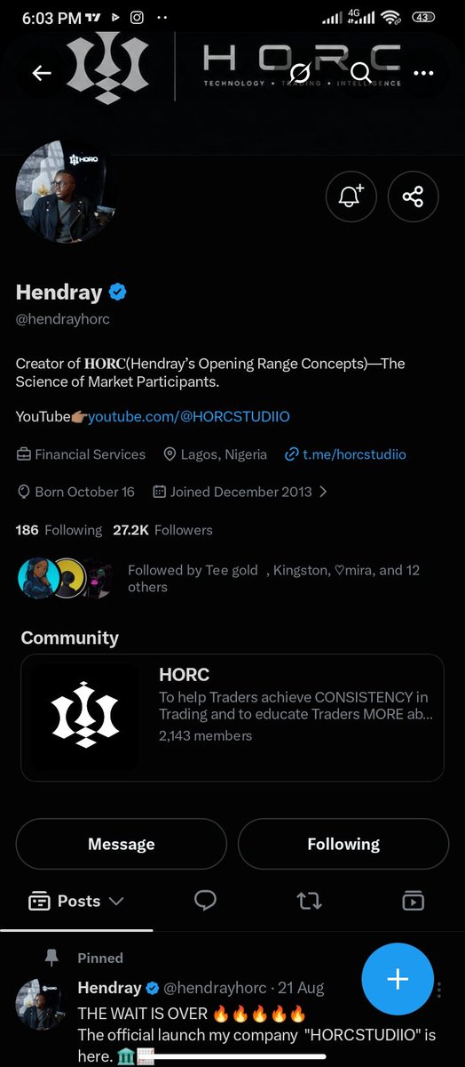 just_hushx's tweet photo. @Akindamolafx @EquityEdgeUK @iamtolufx @hendrayhorc idolo i want to win because I’m genuinely putting in the work to become a better trader, I already have an account with equity edge, getting this account would give me more room to prove myself and take my trading to the next level, I won’t waste the opportunity https://t.co/VpSCv9Fkfq