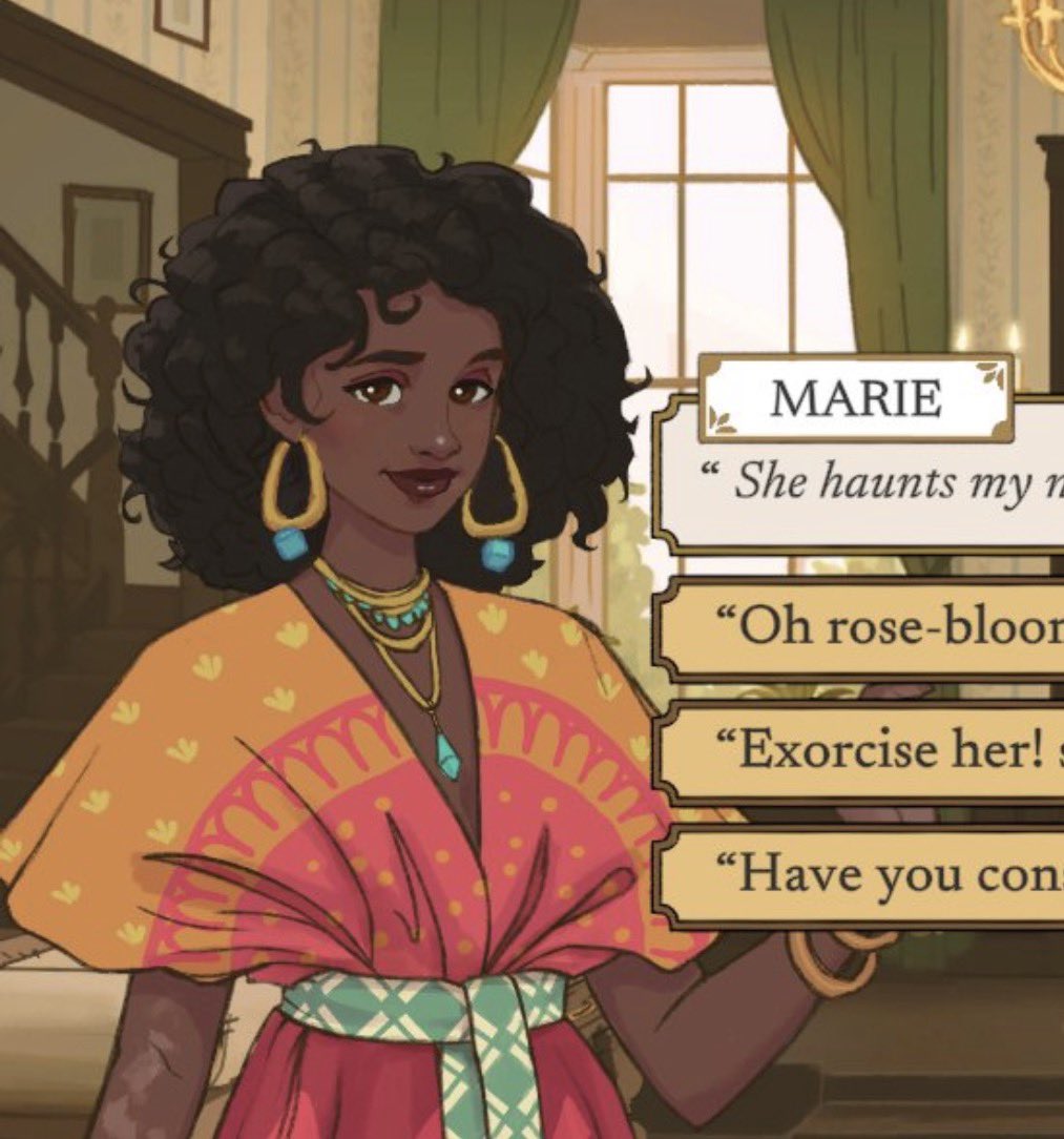 mayahorizons's tweet photo. i just don’t think we’re talking about marie dressmaker enough as a society https://t.co/OvmYQDaf68