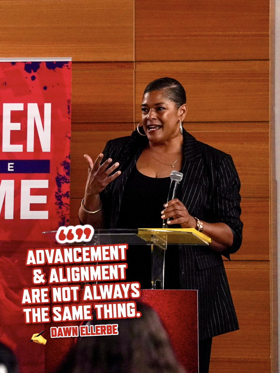 USABYouth's tweet photo. 2000 Olympian &amp; UCLA Athletics Sr. Director of Stewardship Dawn Ellerbe speaks on the power of your own path!

📍 LA Women in the Game Conference https://t.co/04SjXpEz8z