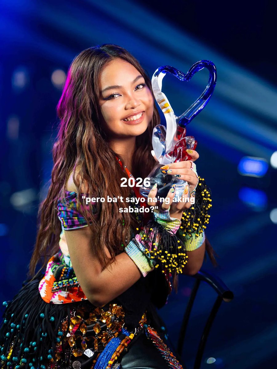 justme0016_'s tweet photo. From: Tawag ng Tanghalan: The School Showdown Grand Champion in 2025. 👑🎤

To: The Philippines’ representative at Eurovision Song Contest Asia 2026

She will perform “Sobra-Sobra” in Bangkok on November 14, 2026. ✨💛 https://t.co/qHKZyPZyyx