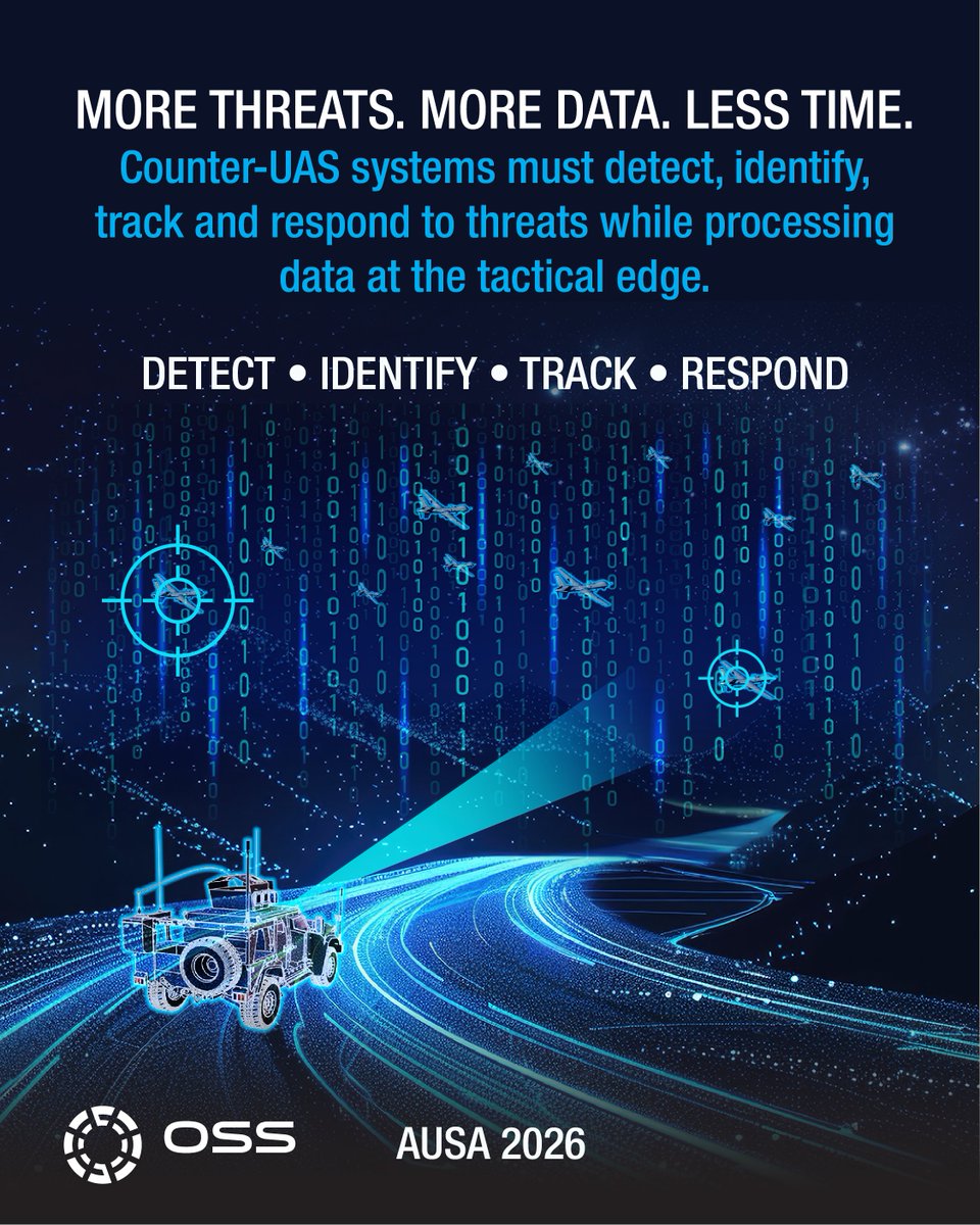 _OneStopSystems's tweet photo. Counter-UAS is moving faster. The computing architecture needs to keep up.

At #AUSA2026, we are introducing OCP/VPX hybrid technology: a form-factor-agnostic approach that brings OCP + VPX capabilities together for high-performance computing at the tactical edge.

See us in Hall D, Booth 7454, from Oct. 12–14. Email Tom Fries (tfries@onestopsystems.com) to set up a meeting, or contact us here: https://t.co/DMFa6Aag0x.

#CounterUAS #CUAS #DefenseTech