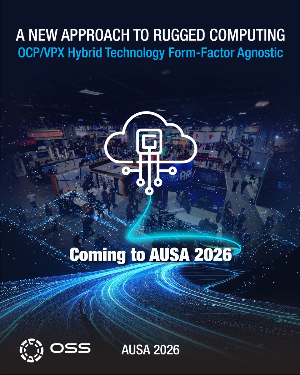 _OneStopSystems's tweet photo. Counter-UAS is moving faster. The computing architecture needs to keep up.

At #AUSA2026, we are introducing OCP/VPX hybrid technology: a form-factor-agnostic approach that brings OCP + VPX capabilities together for high-performance computing at the tactical edge.

See us in Hall D, Booth 7454, from Oct. 12–14. Email Tom Fries (tfries@onestopsystems.com) to set up a meeting, or contact us here: https://t.co/DMFa6Aag0x.

#CounterUAS #CUAS #DefenseTech