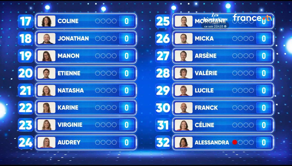 titi1960's tweet photo. #Fin #Masters2026 de #Noplp de @nagui #Benoit Vs #Alessandra
C'est #Benoit qui gagne le #match avec 1 000 €
la suite tout de suite #Mika Vs #Renault https://t.co/L9N56rEhUg