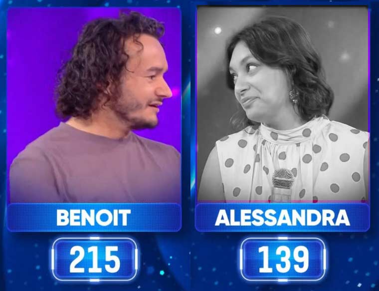 titi1960's tweet photo. #Fin #Masters2026 de #Noplp de @nagui #Benoit Vs #Alessandra
C'est #Benoit qui gagne le #match avec 1 000 €
la suite tout de suite #Mika Vs #Renault https://t.co/L9N56rEhUg