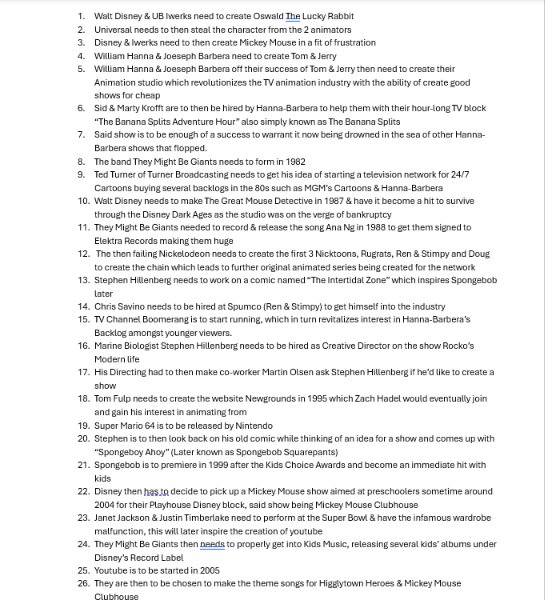 ZeFunnyMoment's tweet photo. Inspired by a tweet by @bandityaoi25, here's a list of everything that lead to this one specific video existing, reminder that if one of these events never occured, this video might also not exist https://t.co/2Rcld1cjUN