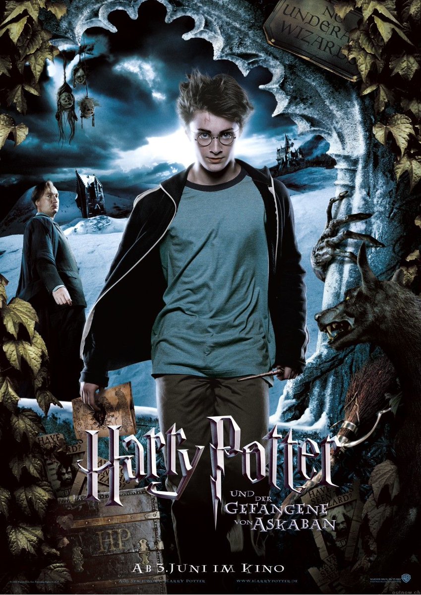 portalpotterbr's tweet photo. Cada detalhe dos posters individuais do filme Harry Potter e o Prisioneiro de Azkaban é maravilhoso. https://t.co/g1p1gOxsu8