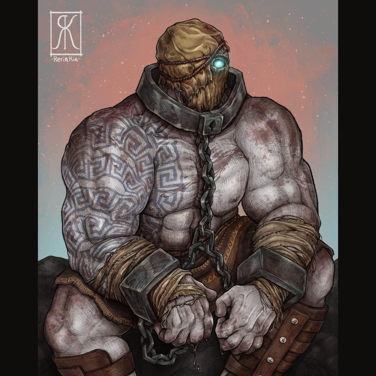 RerinKin's tweet photo. Kofi DnD aasimar barbarian via @artstationhq https://t.co/0HJ6BZz0ud https://t.co/IBN4L0XMnB