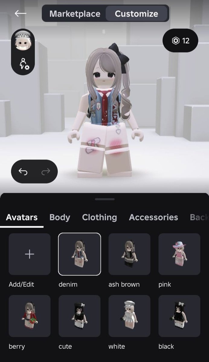 kyoomiestore's tweet photo. #stockadmin
akun pemakaian pribadi dari 0
• 21+
• vc & cam on
• acc & baju banyak
• sisa robux 12
• akun safe, top up 100% legal
• harga market murah
• usn cangtip no angka
PRICE : 70k
wts wtb akun roblox #zonauang #zonajajan #zonaba https://t.co/SfjRTcfPM0