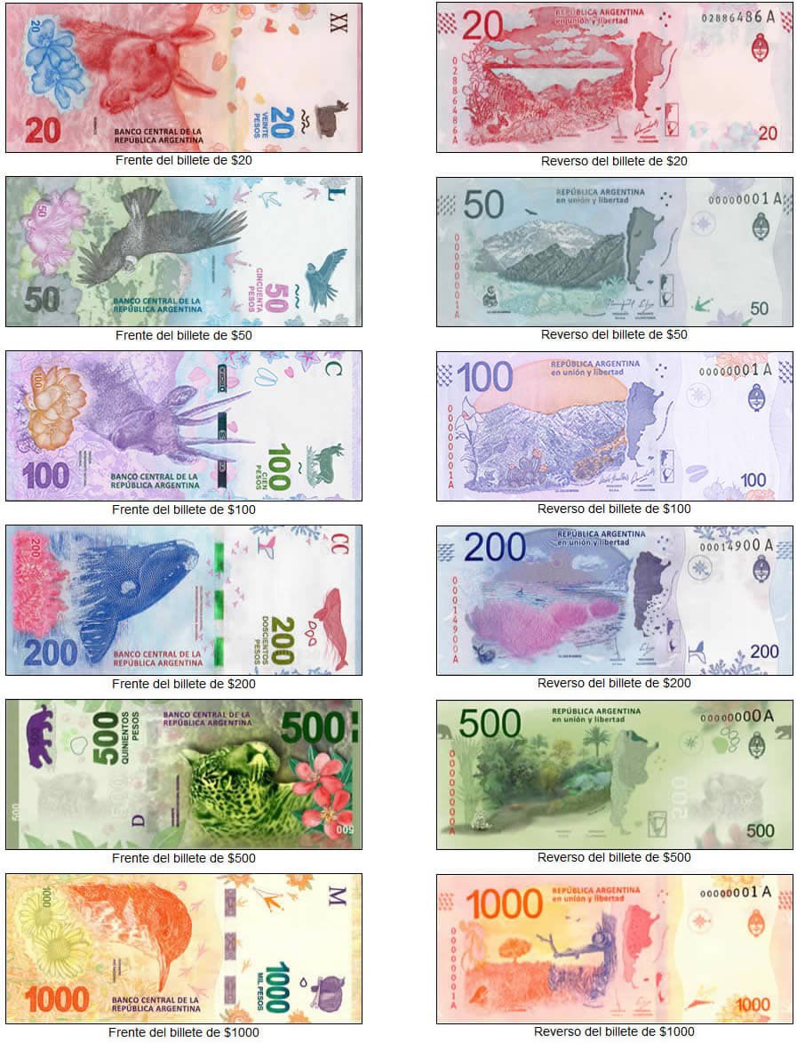gaunadiego2001's tweet photo. Muy idénticos a los diseños y el color de los pesos argentinos 🤔 copia y pega la onda... https://t.co/U4Vchv3wVb