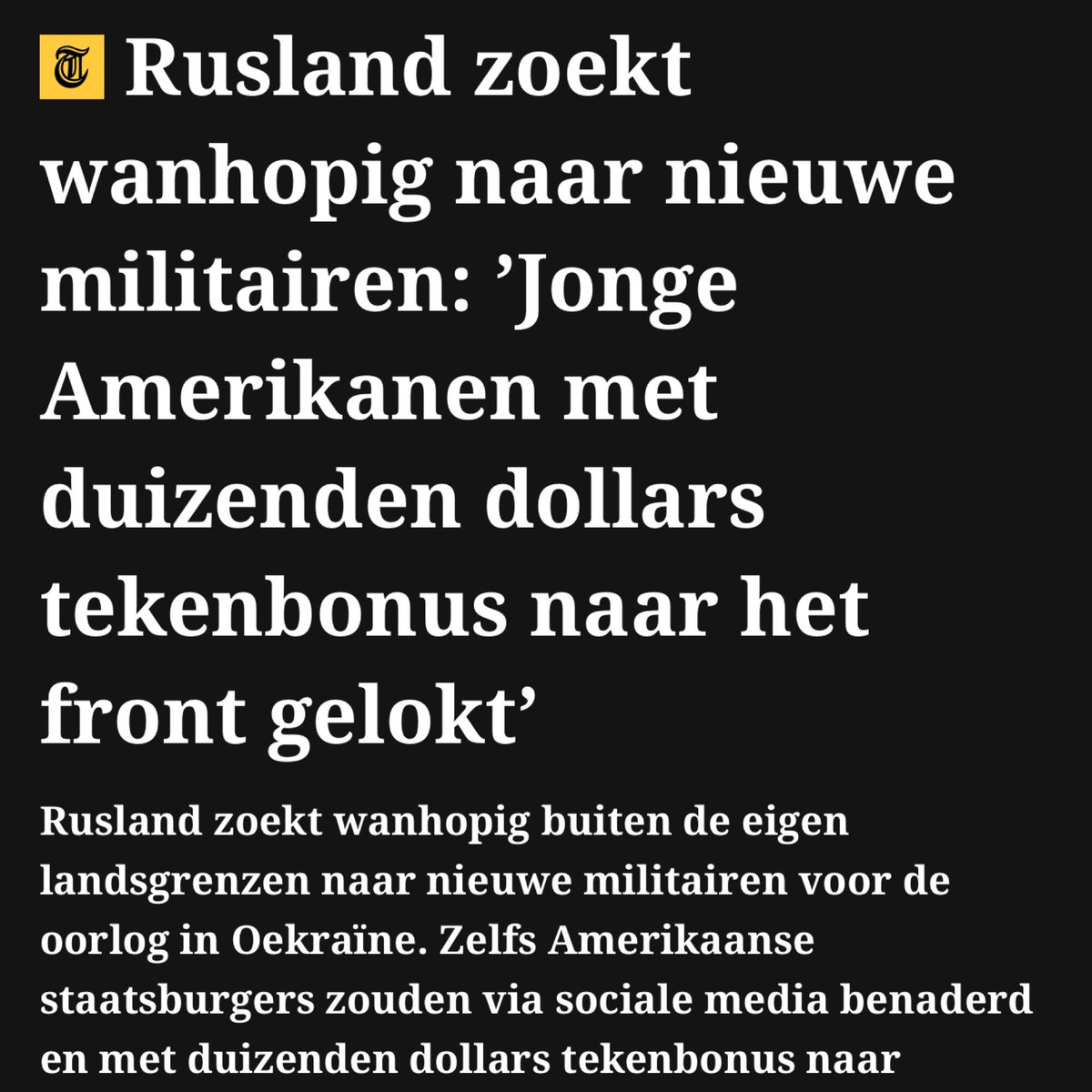 BerrieKG's tweet photo. Met welke soldaten gaat Rusland dan Europa aanvallen en veroveren???? https://t.co/n7DBuBOyJq