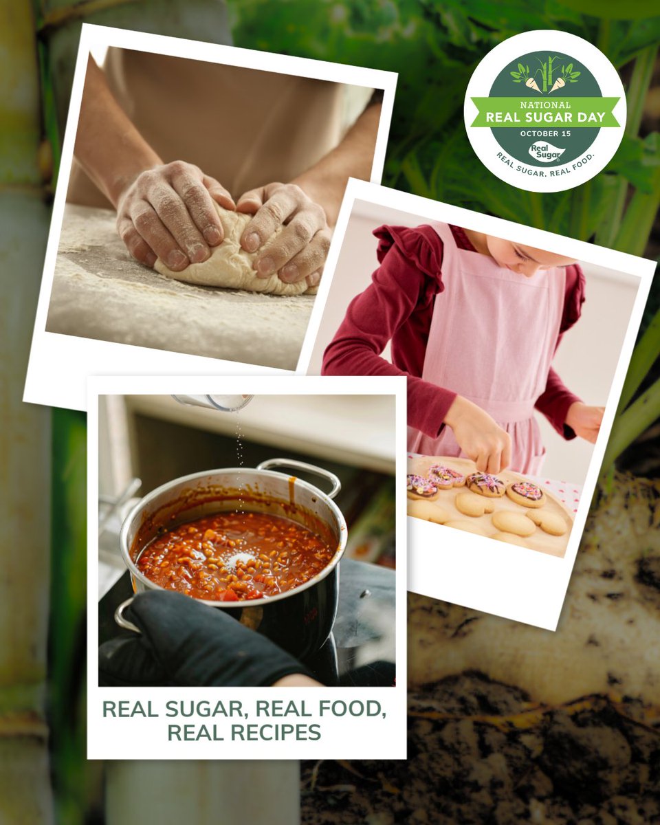 MDFCoop's tweet photo. From neighborhood bakeries to family restaurants and your own kitchen, real sugar is a simple, trusted ingredient Americans rely on to make everyday staples and special treats. Join us Oct 15 to celebrate #RealSugarRealFood on #NationalRealSugarDay! https://t.co/4V2oYEVriL