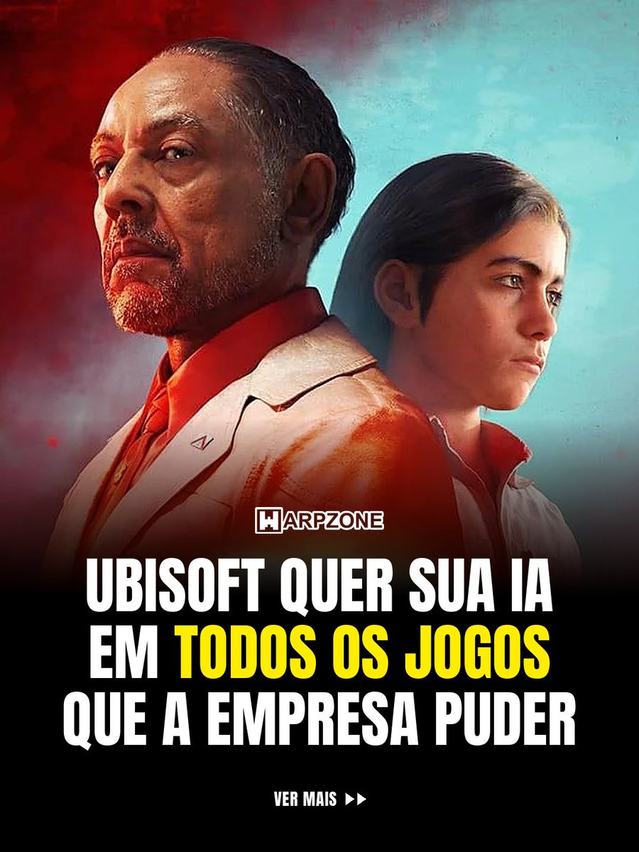 WarpZoneMe's tweet photo. Ubisoft quer sua IA generativa em todos os jogos que puder.

#Ubisoft #IA #WarpZone https://t.co/rYuMxCiPJ6
