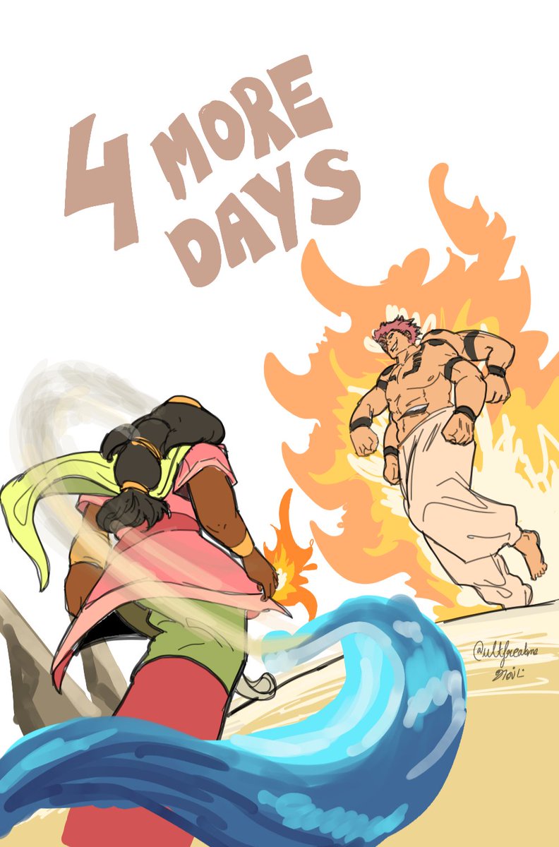 KaliThatGod's tweet photo. 4 more days #avatarsevenhavens https://t.co/8wrs86Fhum