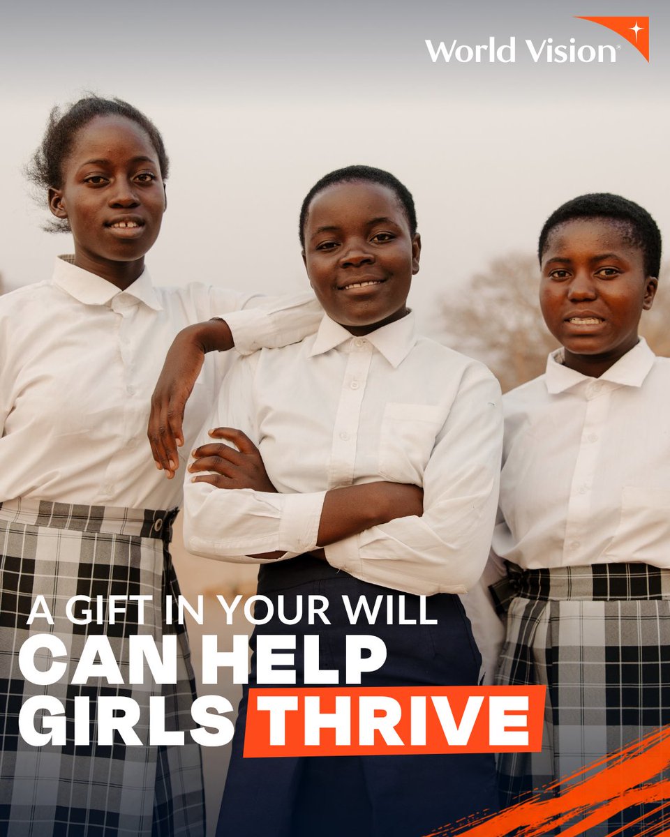 WorldVisionUK's tweet photo. Grace walked 6km each way to school. With World Vision’s support, a bicycle helped her travel safely and stay in education. 🚲

A gift in your Will could help more children build brighter futures. 🧡 Request your Gifts in Wills guide: https://t.co/HVYktPJLBK https://t.co/H4UOykrGmX
