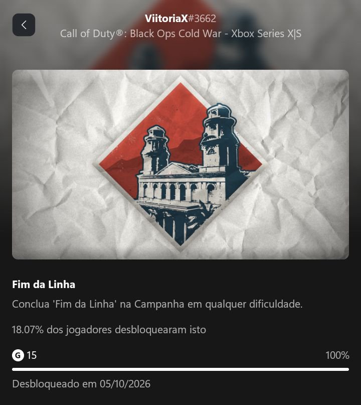 Viitoria_Ribas1's tweet photo. #CallOfDutyBlackOpsColdWar #Xbox Mais um cod na conta ! https://t.co/mRszvwVUPy