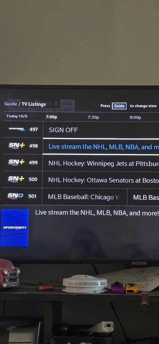 JBen2A's tweet photo. Okay, for ROGERS XFINITY subscribers (at least in Ottawa), this is where you can watch the @Senators game tonight. Channel 500 was switched to SN+ (498 and 499 as well).
En français, TVA Sports est le 615.
Hope that helps!! And, as always, Go Sens Go!
Cc. @ottsensnet https://t.co/qcqlEMmtfa