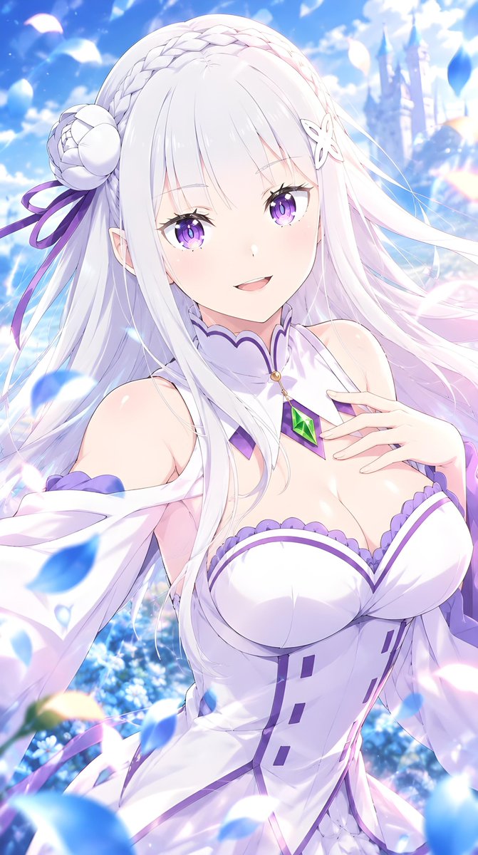 VenegasAran's tweet photo. 💜 ¡La dulzura y majestad de Emilia-tan! ❄️✨

¿Qué les parece este arte para fondo de pantalla? 👀👇

#ReZero #Emilia #リゼロ #AIArt #AIGenerated #AIイラスト #エミリア #アニメイラスト https://t.co/tnt5ReaSgL