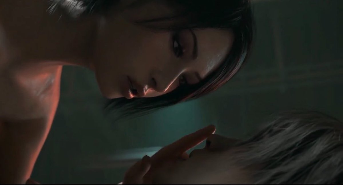 aeonbabie's tweet photo. Not Ada booping Leon’s nose after milking him 😭 https://t.co/bzGGFVbH1o