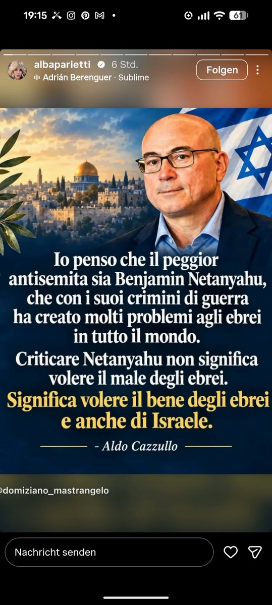 GiGiMe01972334's tweet photo. E chi non lo capisce ha un pensiero univoco e radicale.
Sono pro Ebrei ma, contro questo dittatore. https://t.co/ZUHS73YE7X