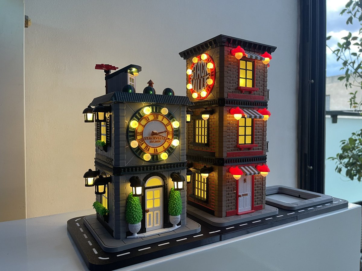 oasis3dlab's tweet photo. 🚀 Meet STACKVILLE: BUILD • STACK • CREATE #3dprinting #creality #crealitycloud #modularbuilding
https://t.co/E4wX73vbuu https://t.co/lfgBmQ6ZCr