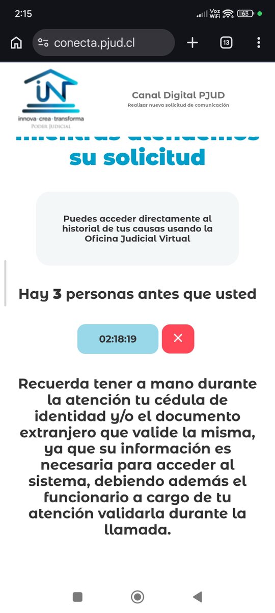 EmilioChileRgua's tweet photo. @PJudicialChile algo está mal en el sistema de Conecta no es posible que cuando entré temprano hace dos horas atrás habían 5 antes que yo y avanzó 2 en 2 horas en un Chat que es para consultas Breves y orientación. Alguien no quiere Trabajar o hacer la pega ?? https://t.co/v8iDUDPFaA