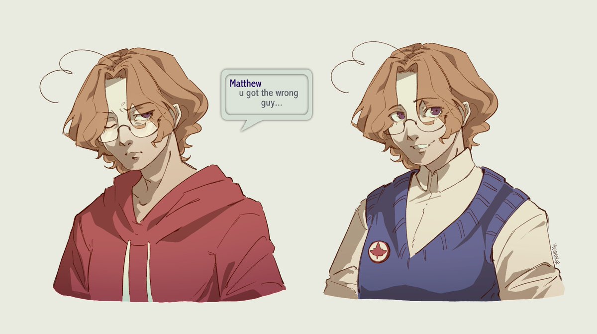yewmewx's tweet photo. canada but persona #hetalia https://t.co/QFjcV4veat