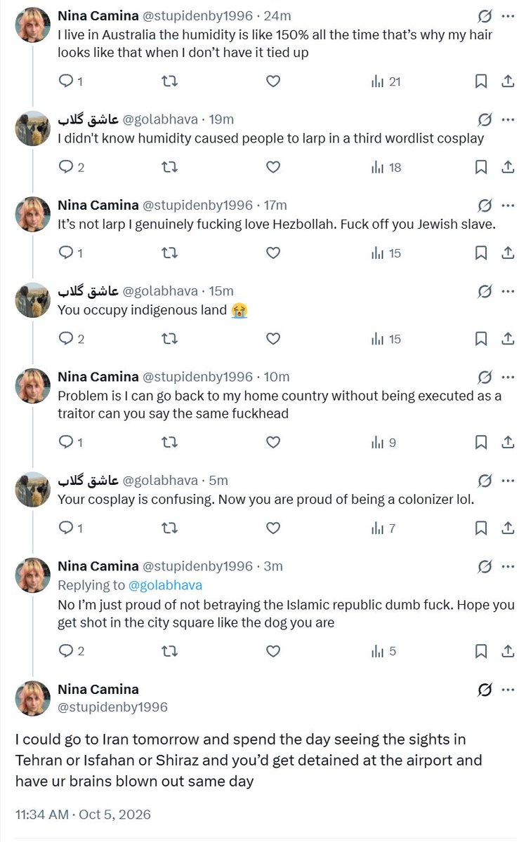 golabhava's tweet photo. Poke a larping third worldist and watch them rage like a Klansman into suspension. https://t.co/lslUTD8Gk4