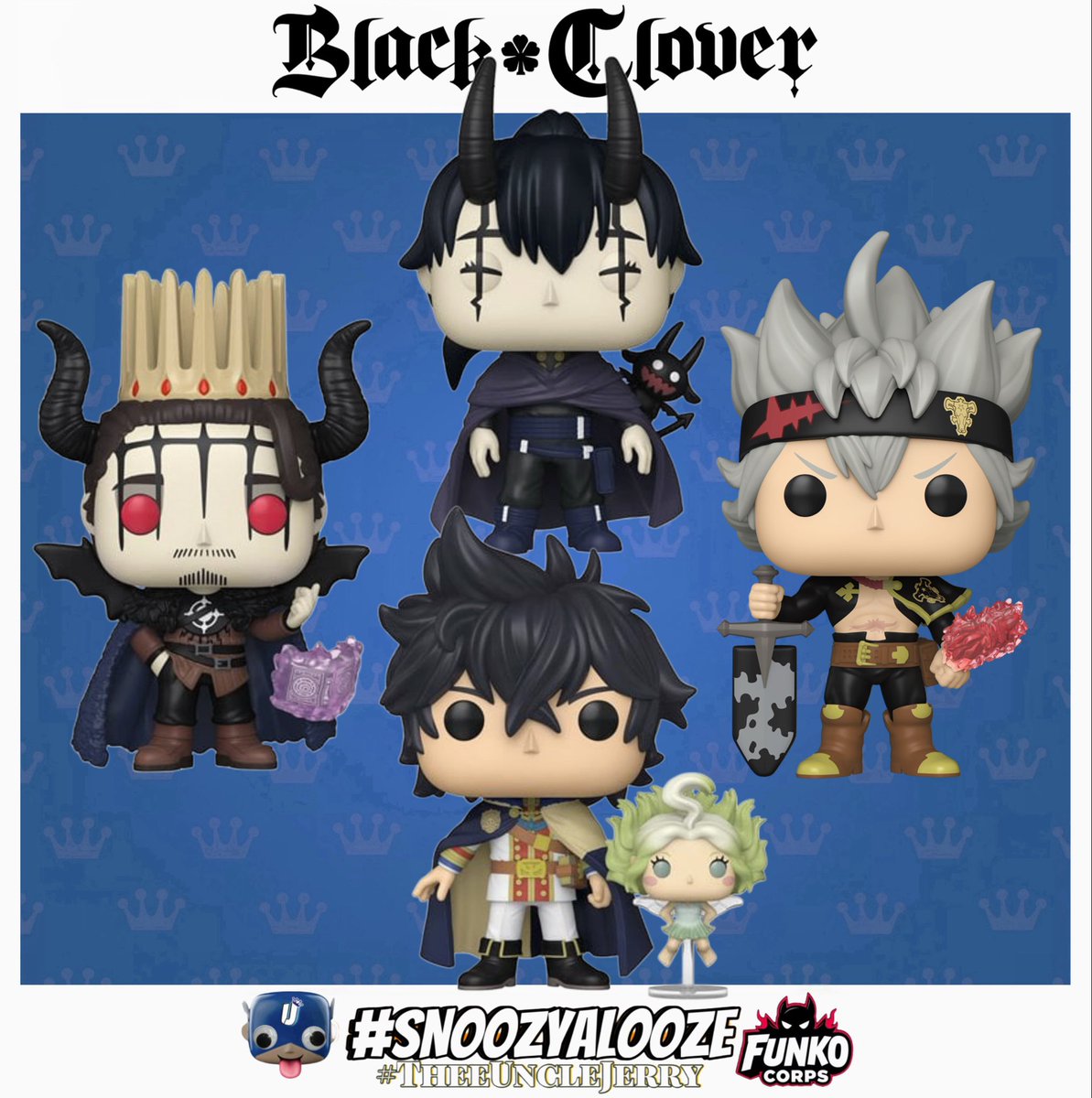 TheeUncleJerry's tweet photo. Pre order now..

Funko Pop! Black Clover S2

Amazon 🇺🇸: https://t.co/j4cv18QPfV

Amazon 🇨🇦: https://t.co/lJ9shX2n1t

Ent. Earth: https://t.co/ZO6LsAeQhy

GameStop: https://t.co/Evp3OCk4lf

📌 NO CHARGE until it’s ready to ship.

📌 FREE SHIPPING

#Funko #ad https://t.co/DxnBRabFfc
