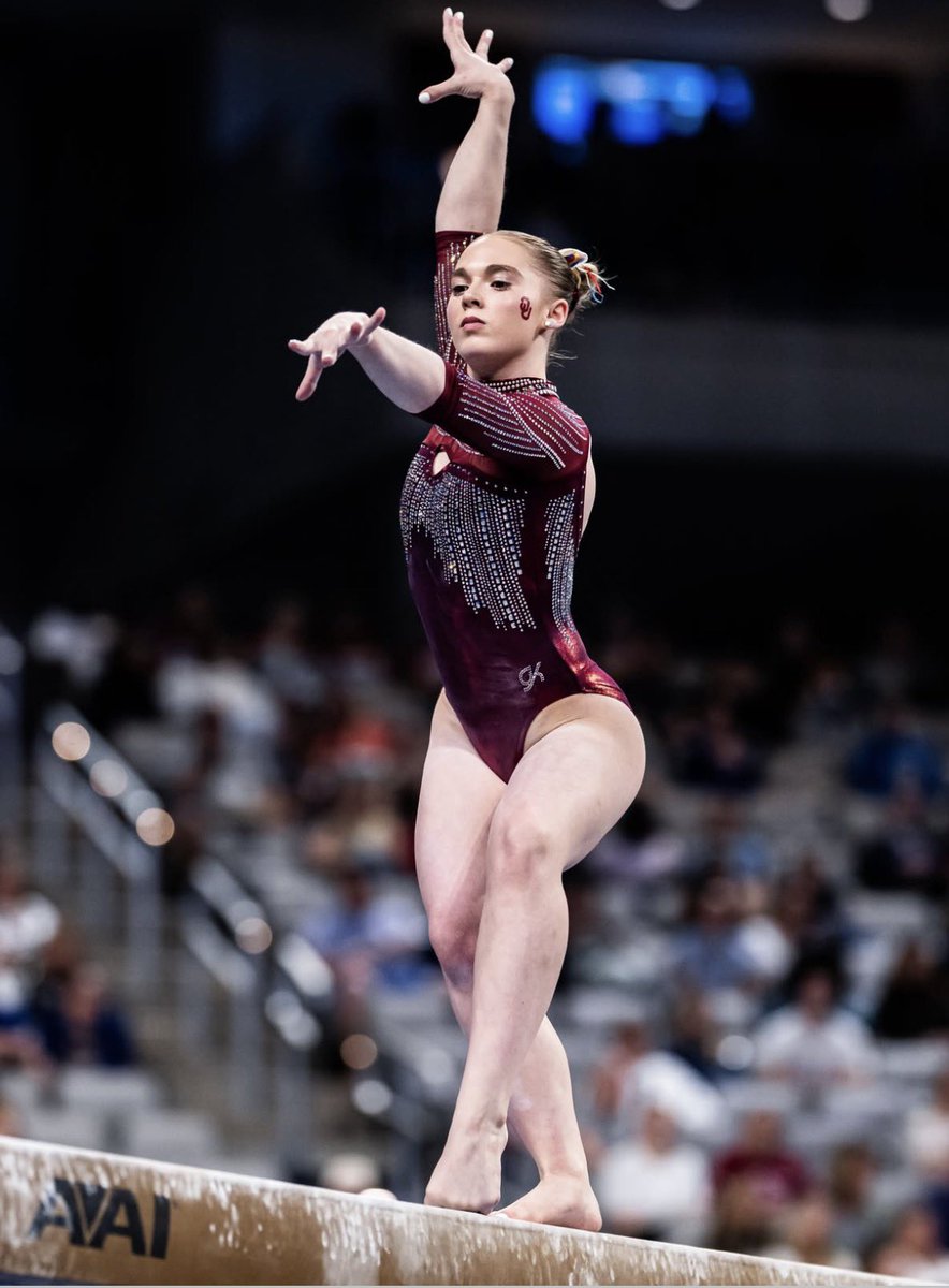 TheFiveGym's tweet photo. SPOTLIGHT: Lily Pederson — Oklahoma Junior. White Bear Lake, Minn. AA. 2026 NCAA first-team All-American, all-around and vault. Career highs: vault 9.9875 (NCAA Championship Finals), bars 9.950, beam 9.950, floor 9.9375, AA 39.725. 2025: NCAA second-team All-American on vault and bars. All-SEC on both. All-SEC Freshman Team. 2026: 14 of 17 meets. All-around seven times. SEC Winter Academic Honor Roll. WCGA Scholastic All-American. Junior year is the counting AA on a title roster. 

Just the read.

 @OU_WGymnastics @SEC @NCAA_Gymnastics #NCAAGYM #NCAAGymnastics #SoonerGym