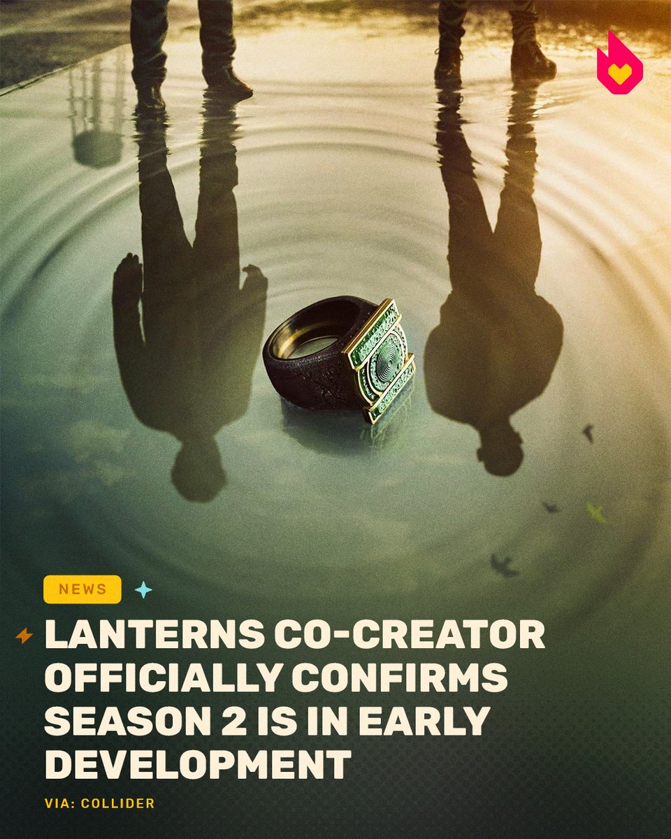 getFANDOM's tweet photo. Lanterns will return for Season 2 with plans are already getting under-way 👀 https://t.co/9Lp0J026U0