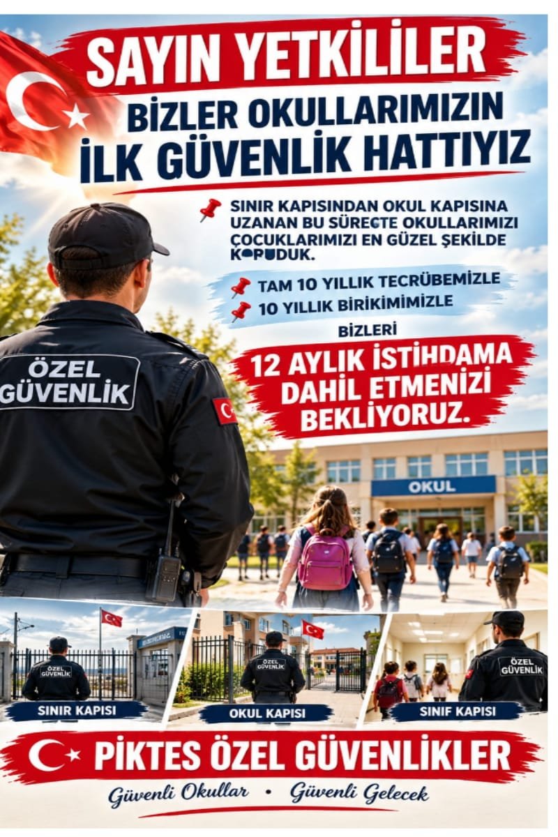 sevdagl76's tweet photo. @oktay_saral @Yusuf__Tekin
@oktay_saral
@isikhanvedat
@topogluemre
@chnkvnc
@memetsimsek
#Piktes ÖZEL GÜVENLİKLER 

📌10 YILLIK TECRÜBEYLE
📌10 YILLIK EMEKLE
📌10 YILLIK BİRİKİMLE
12 AYLIK İSTİHDAMA DAHİL
OLMAYI  BEKLİYORUZ 
SAYGILARIMIZLA
🇹🇷TÜM OKULLAR GÜVENDE OLSUN https://t.co/I87gxUuIbG