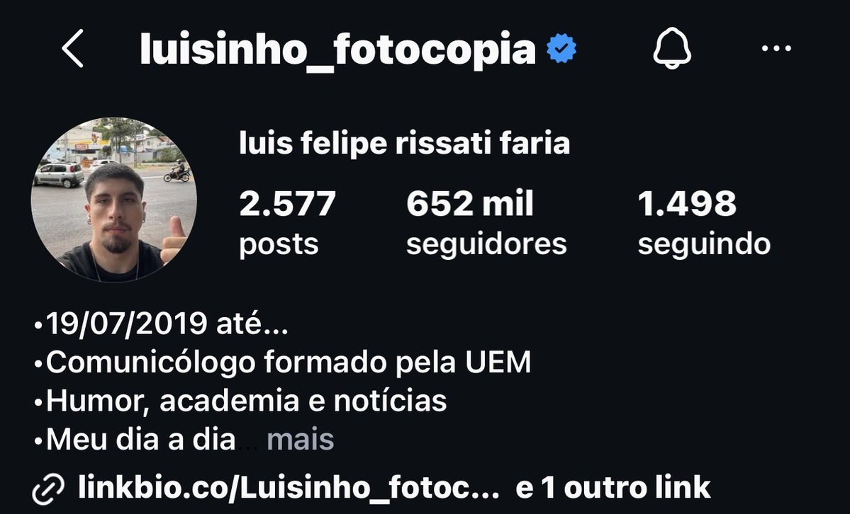 luisinhofotocop's tweet photo. Cara isso é inacreditável, simplesmente tão me banindo por exercer minha liberdade de expressão… se vcs gostam de mim por favor sigam minha conta nova e meu Instagram https://t.co/JPucNrKXwq