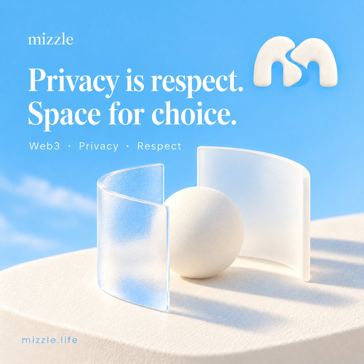 mizzlelife's tweet photo. 隐私，也是一种尊重。

公开规则，让机制可以被核验；尊重边界，让个人信息得到谨慎对待。

我们希望，技术带来的便利，也能留下选择的空间。

#Mizzle #Privacy https://t.co/xibiAnyhE2