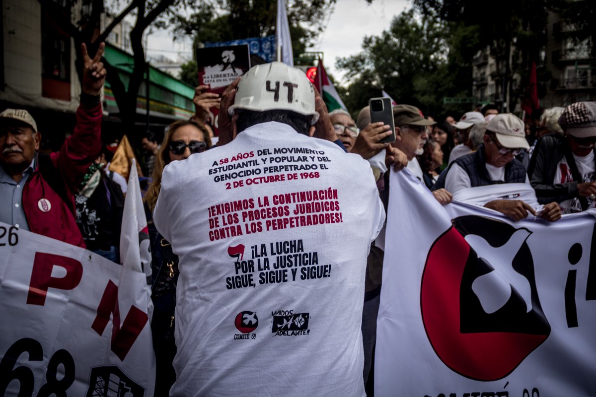 BrigadaAltaVoz's tweet photo. COMITÉ 68: UNA LUCHA QUE NO HA TERMINADO

Y hay otras que, además de sobrevivir, mantienen viva una deuda histórica que el Estado mexicano todavía no ha saldado.

El Comité 68 Pro Libertades Democráticas pertenece a esa historia.

#Comité68 #2DeOctubreNoSeOlvida #Tlatelolco https://t.co/tutvwj2y4j