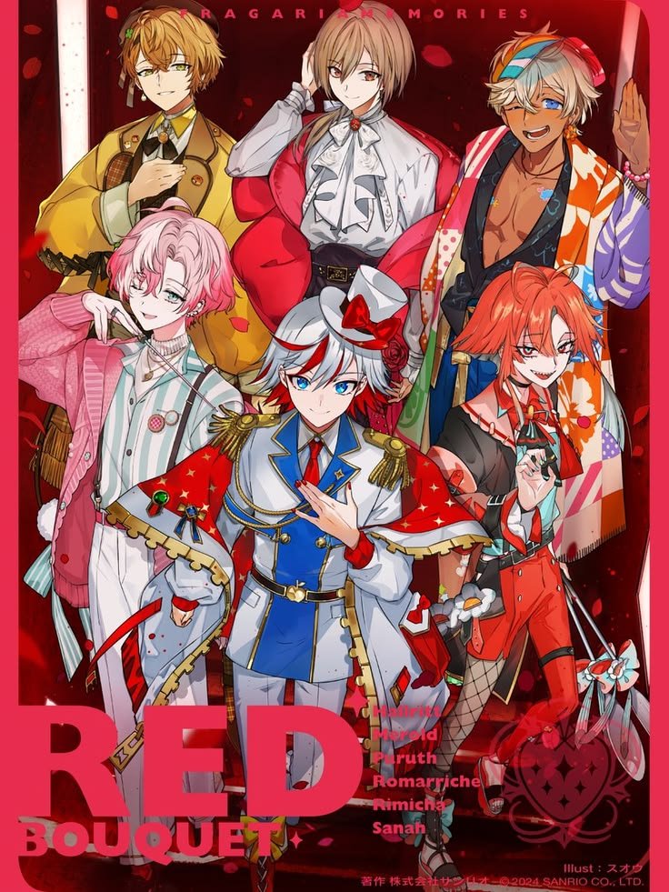 FemboysitoChan's tweet photo. Red Bouquet dere types hc (w help of my sis)!!! A thread bc yes... https://t.co/SgAqJfAULP