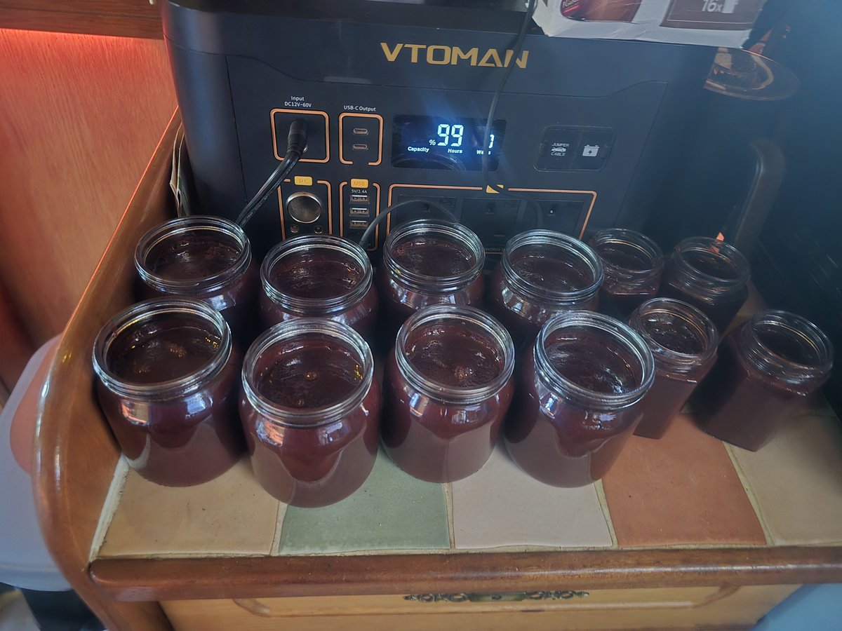 wayneDJC's tweet photo. Darrens homemade organic sloe jam https://t.co/Ssy0n5dRgL