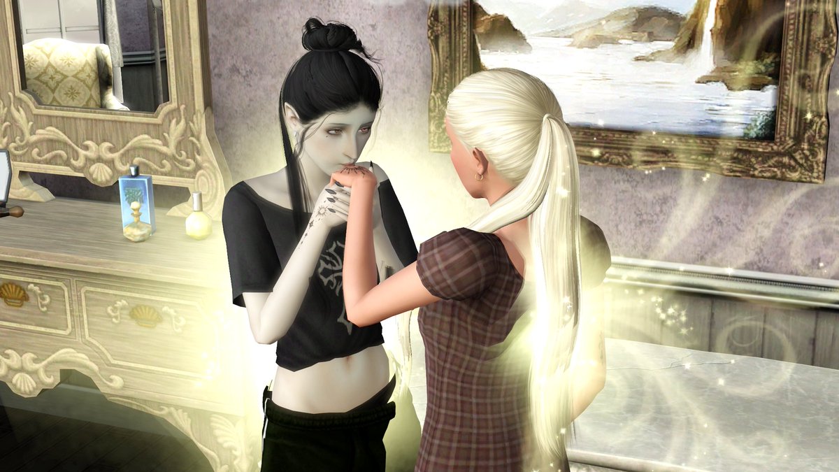 naomich8's tweet photo. played sims 3 and ofc i had to make a lesbian vamp❤️
#sims3 #wlw https://t.co/3BAcXk7aQb