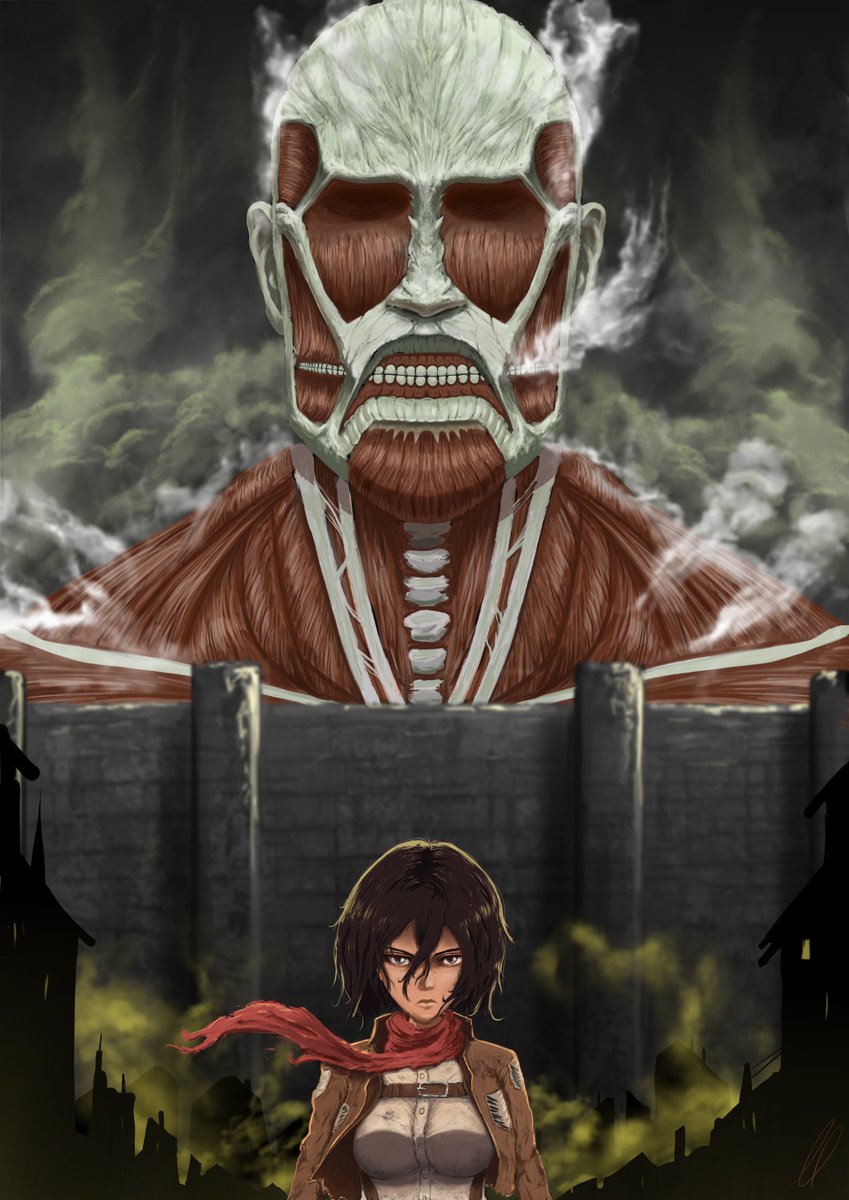 MRedondoART's tweet photo. Overwhelming power..

#attackontitan #aot #mikasa https://t.co/dRljfUJpIO