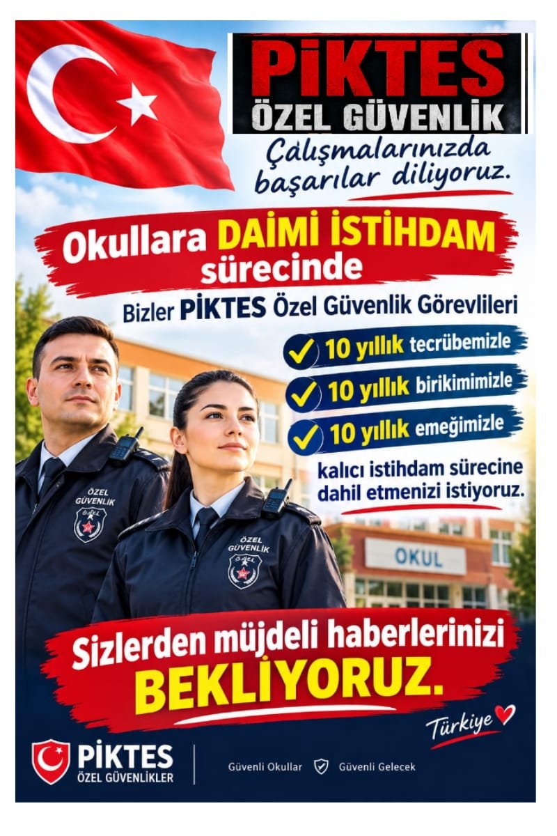 sevdagl76's tweet photo. @oktay_saral @Yusuf__Tekin
@oktay_saral
@isikhanvedat
@topogluemre
@chnkvnc
@memetsimsek
#Piktes ÖZEL GÜVENLİKLER 

📌10 YILLIK TECRÜBEYLE
📌10 YILLIK EMEKLE
📌10 YILLIK BİRİKİMLE
12 AYLIK İSTİHDAMA DAHİL
OLMAYI  BEKLİYORUZ 
SAYGILARIMIZLA
🇹🇷TÜM OKULLAR GÜVENDE OLSUN https://t.co/ragiWhv9Cj