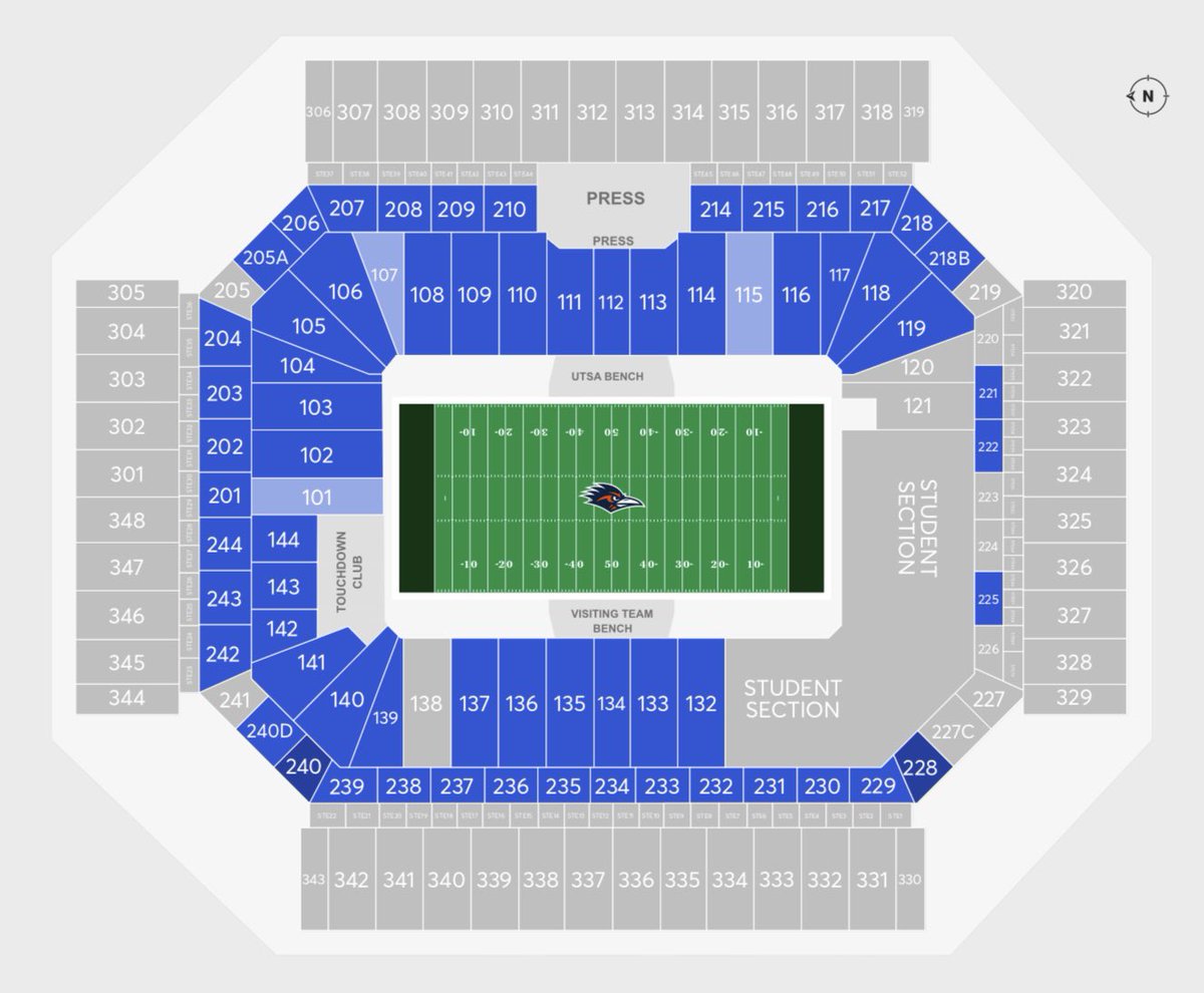 packthedomesa's tweet photo. Thursday night kick off for UTSA vs USF. ESPN broadcasted game but why watch at home when you can be in the action?? Let’s get this Dome PACKED, San Antonio! 

Discounted $10 tickets available until midnight today! 🎟️| https://t.co/YwwHf68Gdc https://t.co/c8l4Mu8vci