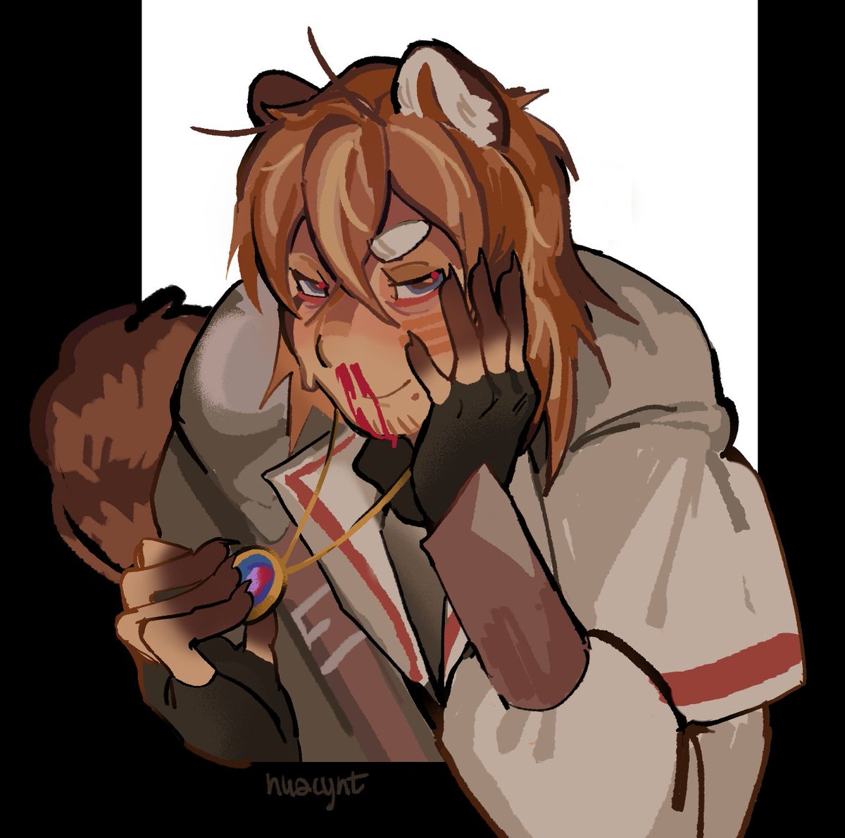 huacynt's tweet photo. hes so mischievous i lob him...... #qsmp2 #ewronfanart #ewron https://t.co/XUNWBxrbAb
