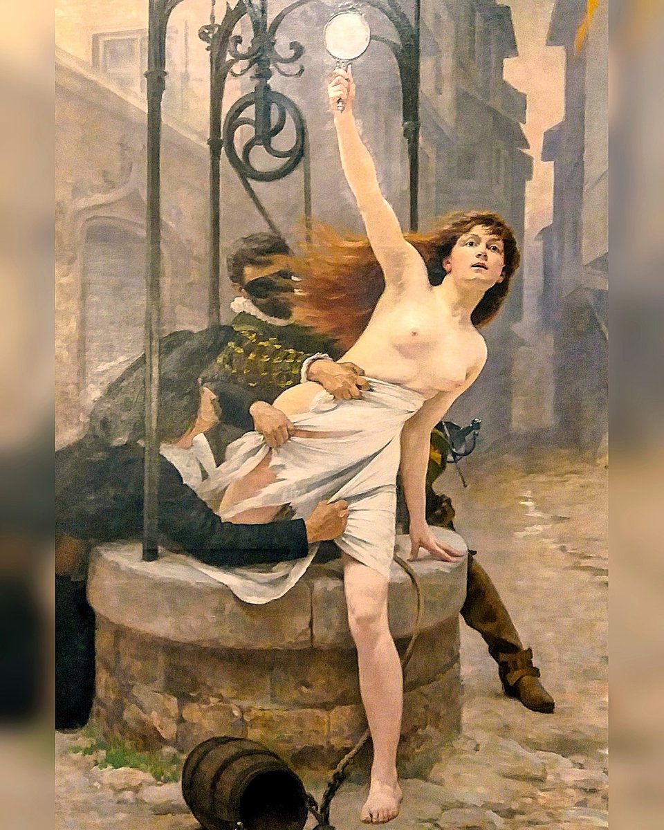 AlexandraSoro's tweet photo. 🎨

"Truth Leaving the Well" (1899)
By Édouard Debat-Ponsan. 🖌️🌹
French painter. (1847–1913)
Allegorical painting. https://t.co/JYKAI5mhiW