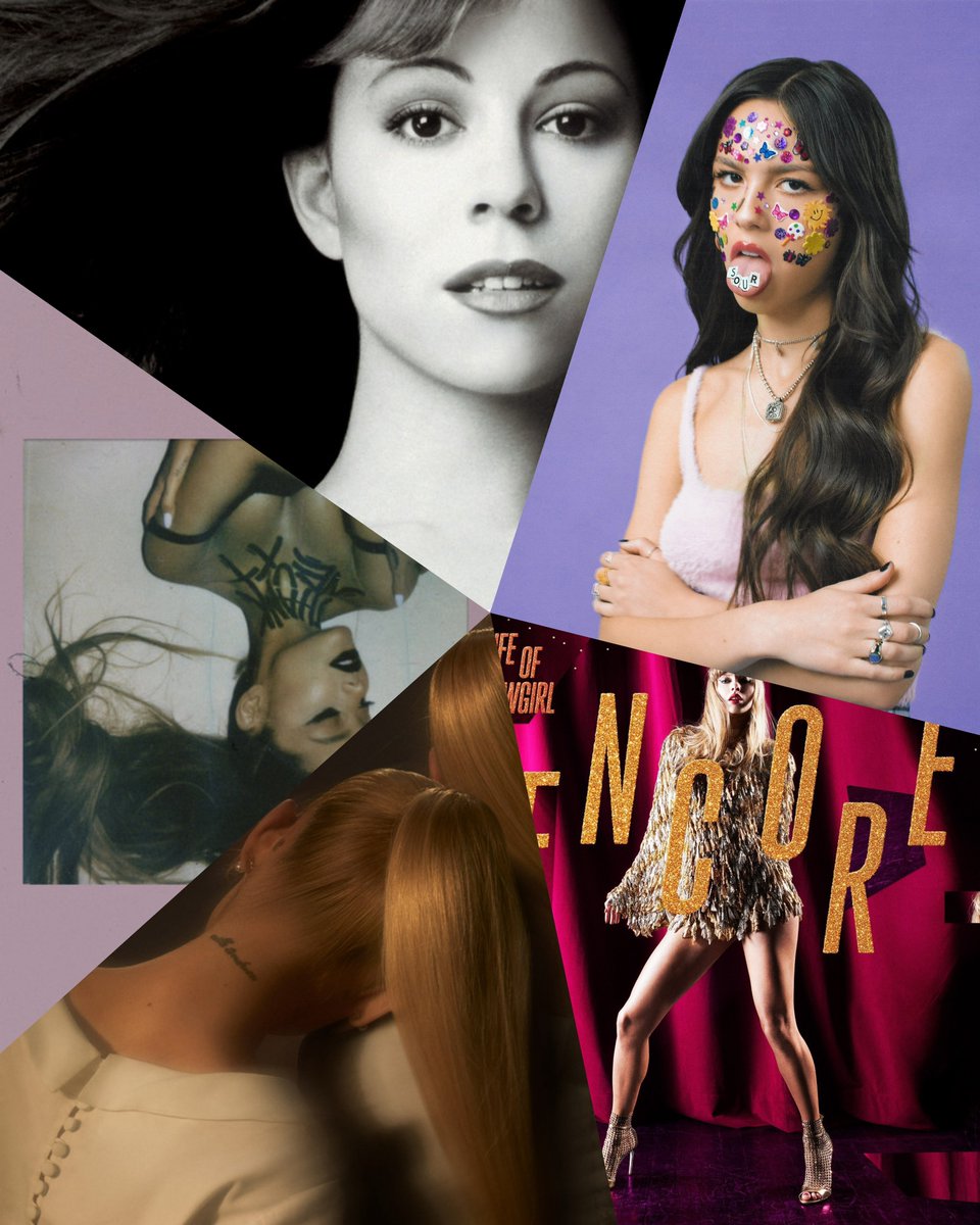 BuzzingPop's tweet photo. Only female albums to spawn multiple #1 debuts on the Hot 100. https://t.co/fdGuZkqjRH