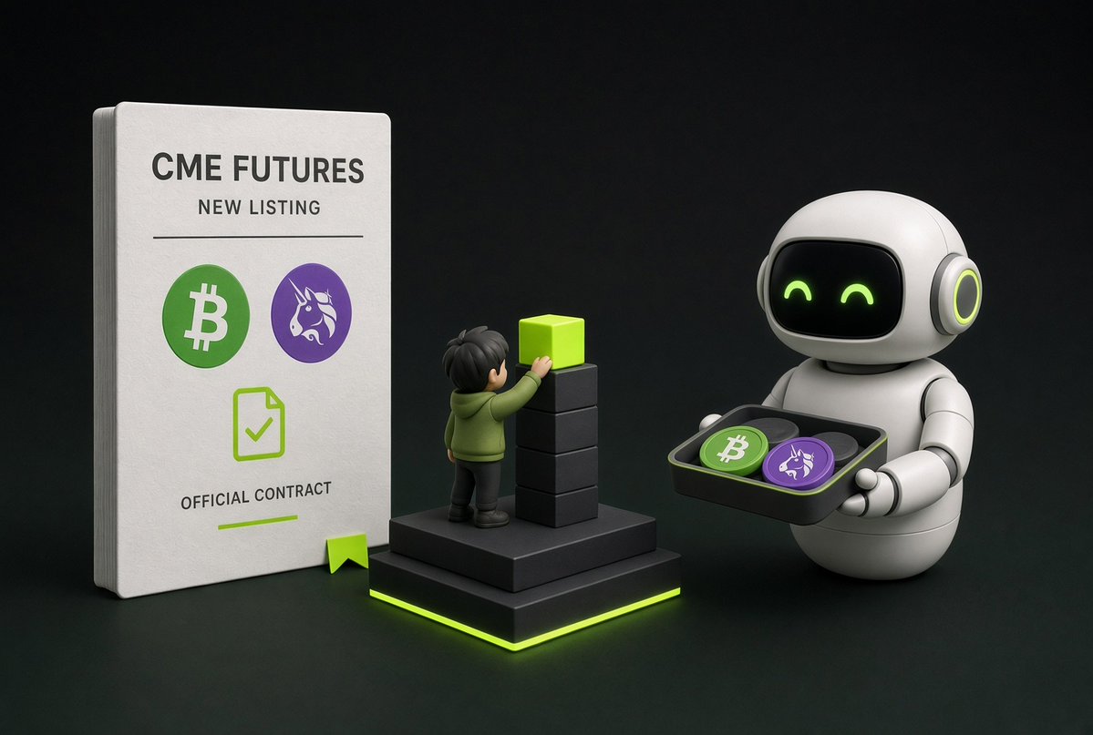 LinkLayerAI's tweet photo. CME set BCH and UNI futures for October.

More official paper. Same on-chain float.

When TradFi adds a contract, retail usually adds size.

LinkLayerAI is the check on that size: what you already hold, not what the listing implies. https://t.co/1LSp6iKbJd
