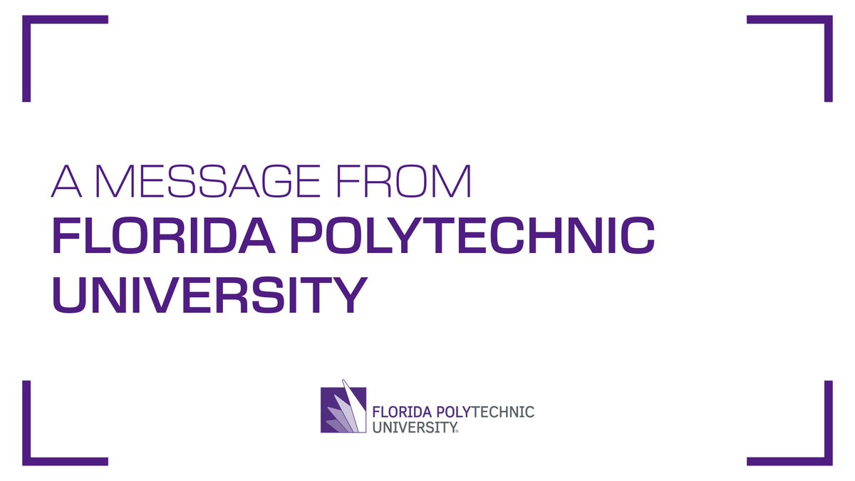 FLPolyU's tweet photo. Florida Poly is heartbroken by the lives lost and injuries suffered in this morning’s school bus crash in Winter Haven. We extend our deepest sympathy to the families grieving an unimaginable loss and to the students, educators and loved ones affected by this tragedy. https://t.co/lga8oI4lT9