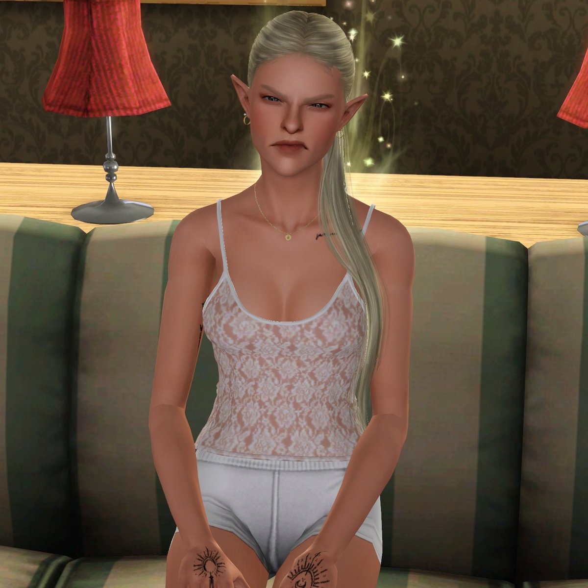 naomich8's tweet photo. her grumpy fairy gf #sims3 https://t.co/dEgLF0WT2o