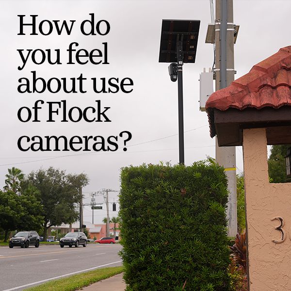 theledger's tweet photo. Flock cameras are watching your car. Is the trade-off worth it? https://t.co/bYYHpQjs2p https://t.co/0Xn3sARRWy