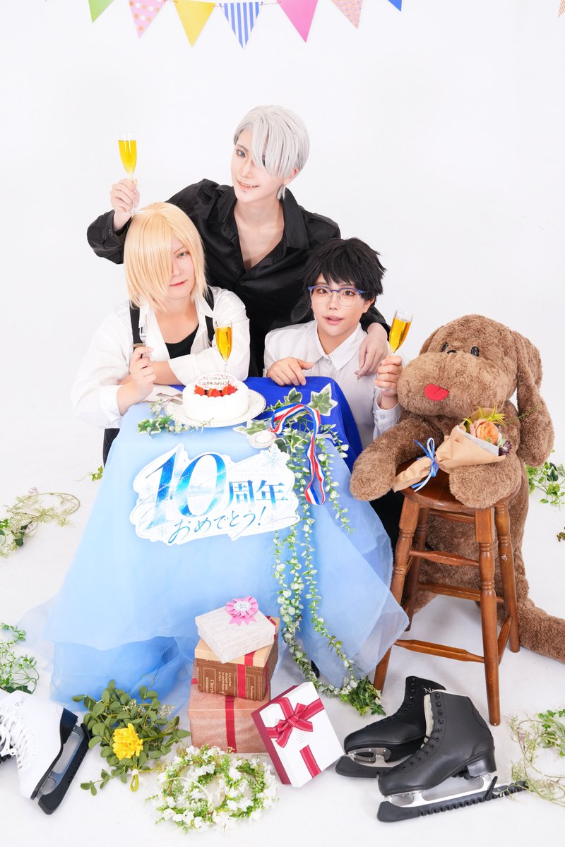 ren_honeysugar's tweet photo. 10周年おめでと🎉
#10年分の愛を氷上へ https://t.co/Sd0MIiu49o